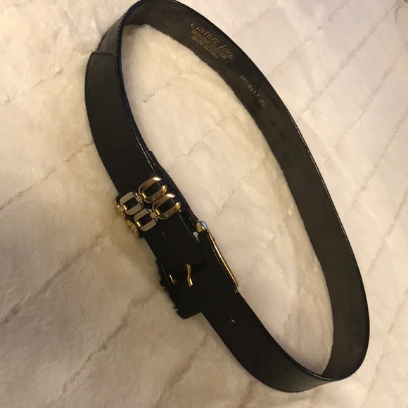 Vintage Leather Made in Italy Belt - Picture 3 of 5